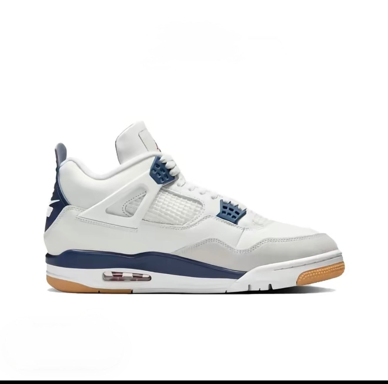Air Jordan 4 Retro Military Blue Style Sneakers